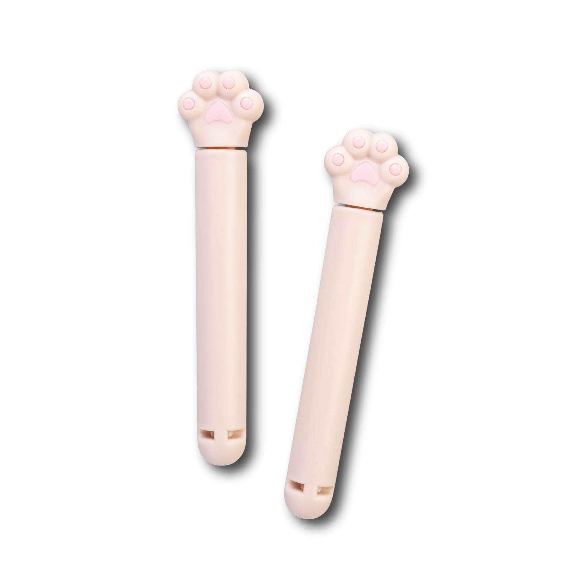 2 Mollette sigilla sacchetti a forma di zampa rosa