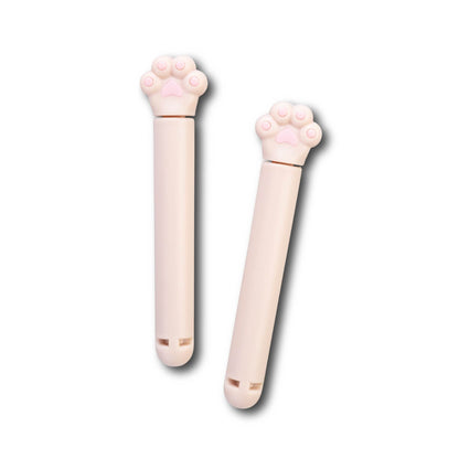 2 Mollette sigilla sacchetti a forma di zampa rosa