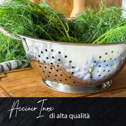 Colapasta Ø28 cm, in acciaio inox