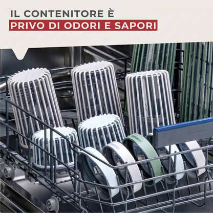 Contenitore dispensa, Ø11 x 9 cm