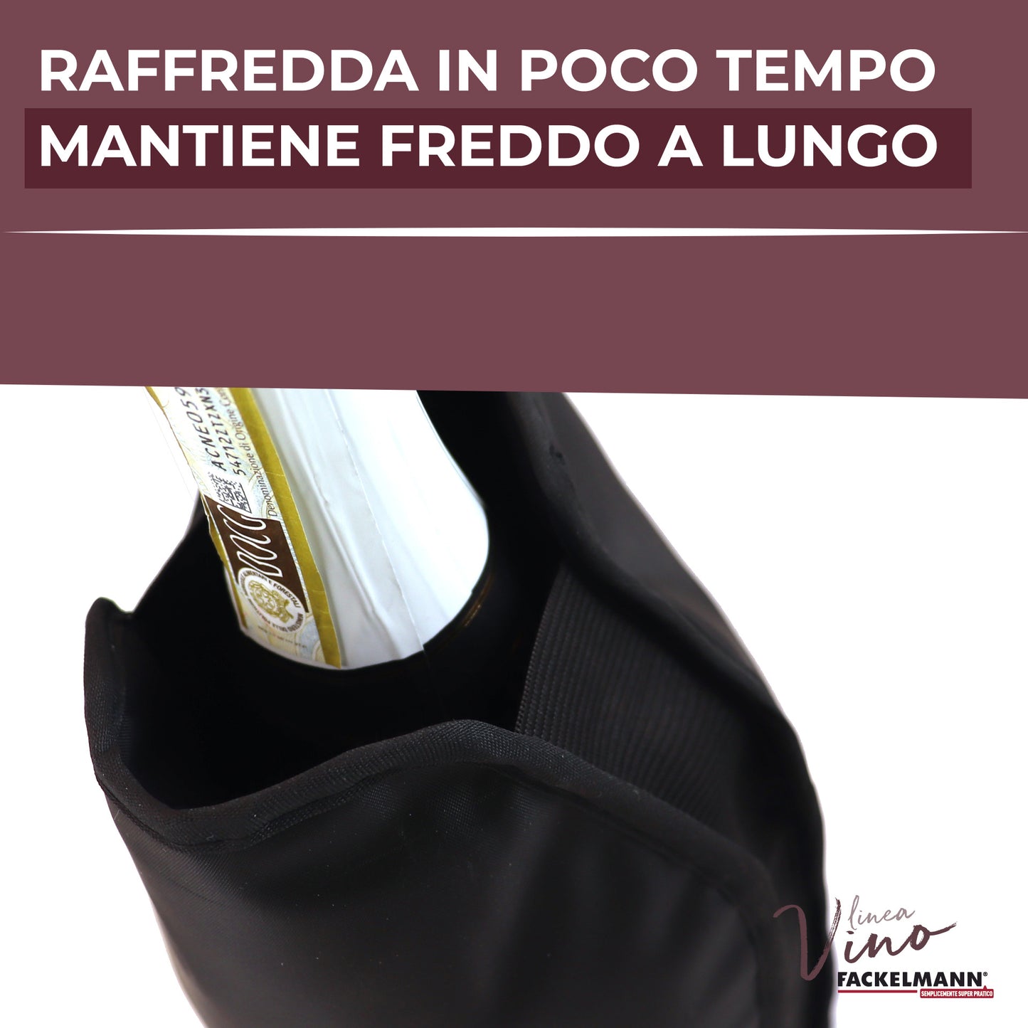 Set da 2 Custodie raffredda bottiglie