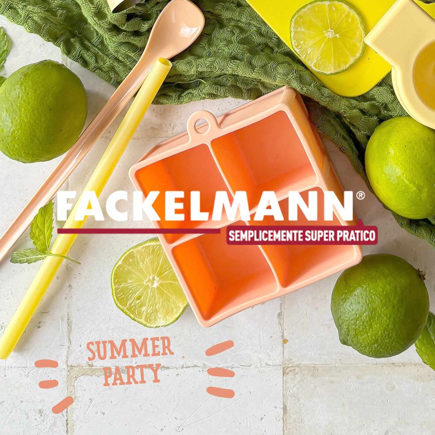 Forma cubetti di ghiaccio XXL, Linea Summer Party