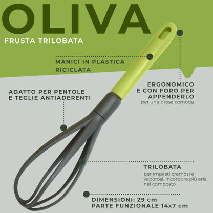 Frusta da cucina, Linea Oliva