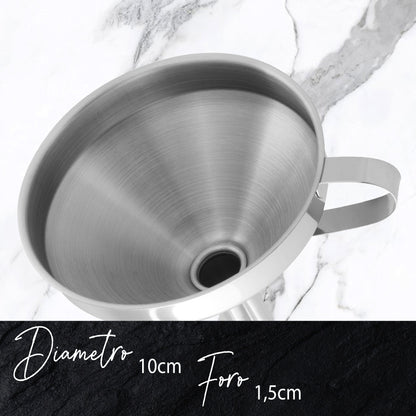 Imbuto da cucina Ø10 cm, in acciaio inox