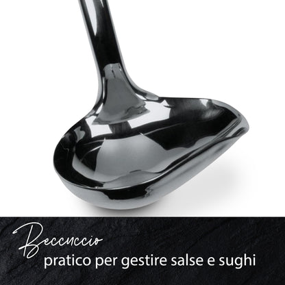 Mestolino con beccuccio, in acciaio inox