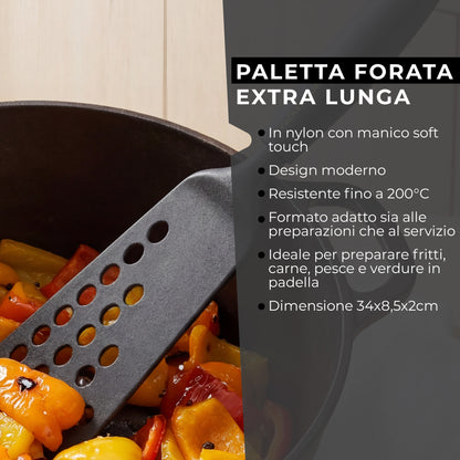 Paletta forata XLong 34cm, Linea Soft Collection