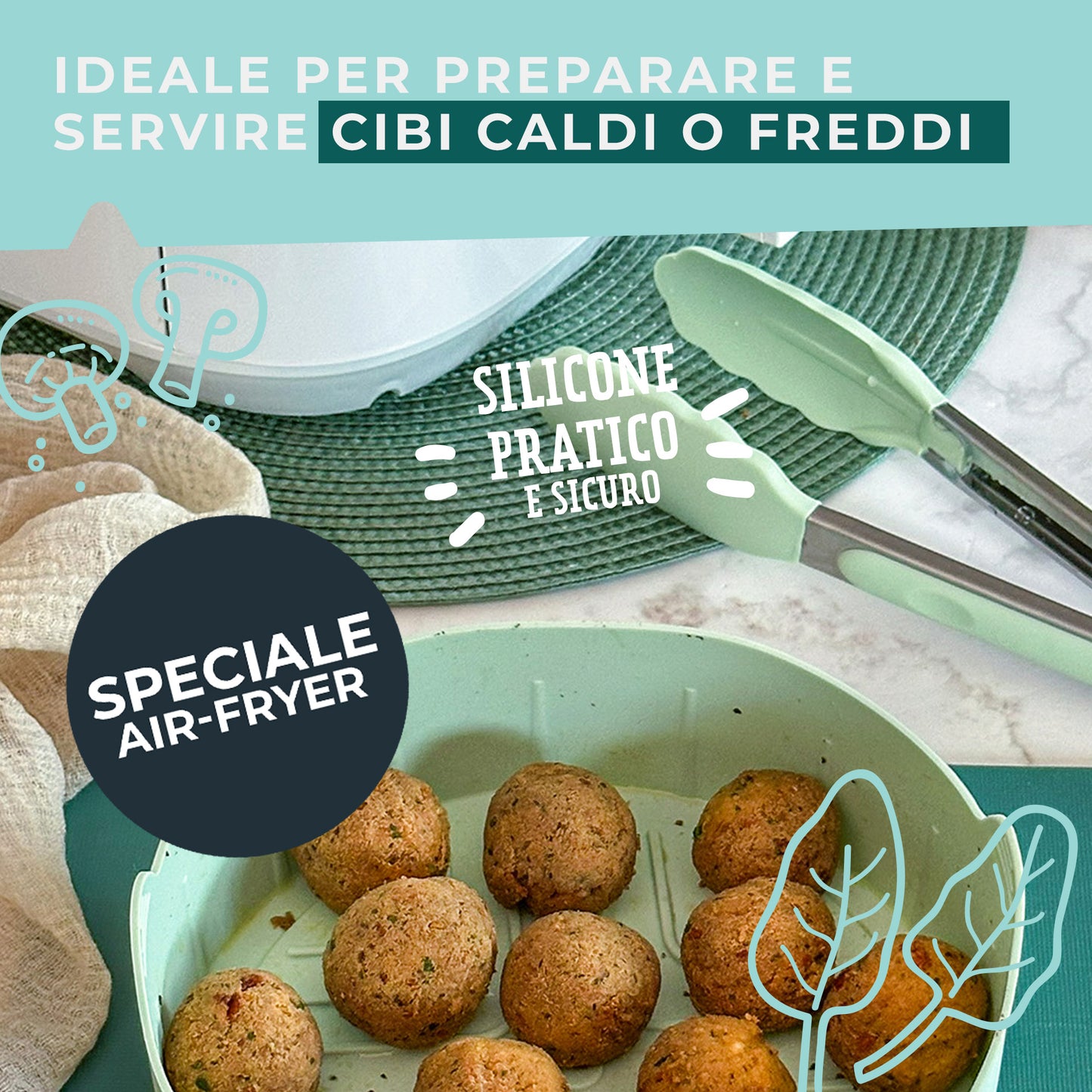 Pinza da cucina, Linea Ocean