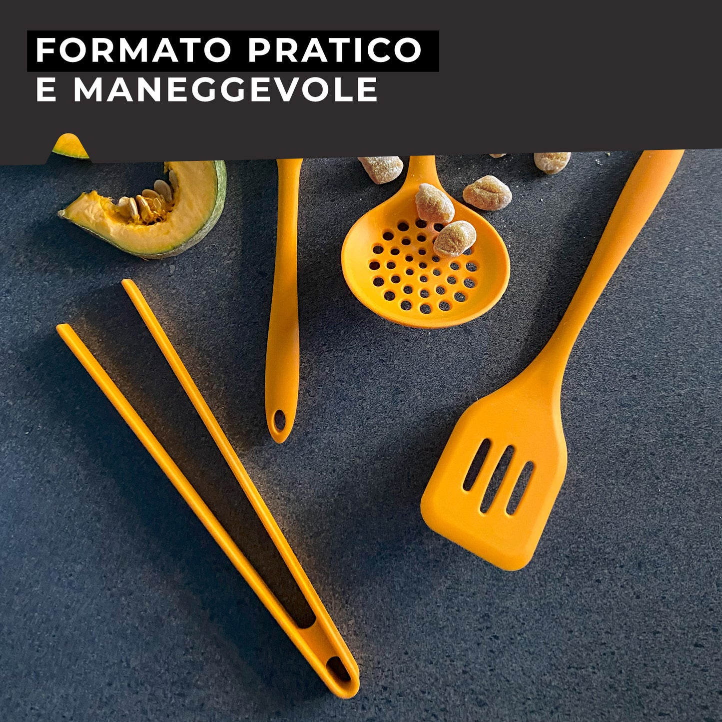 Pinza multiuso in silicone, Linea Soft Collection, Fackelmann