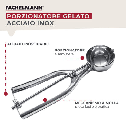 Porzionatore a molla per gelato