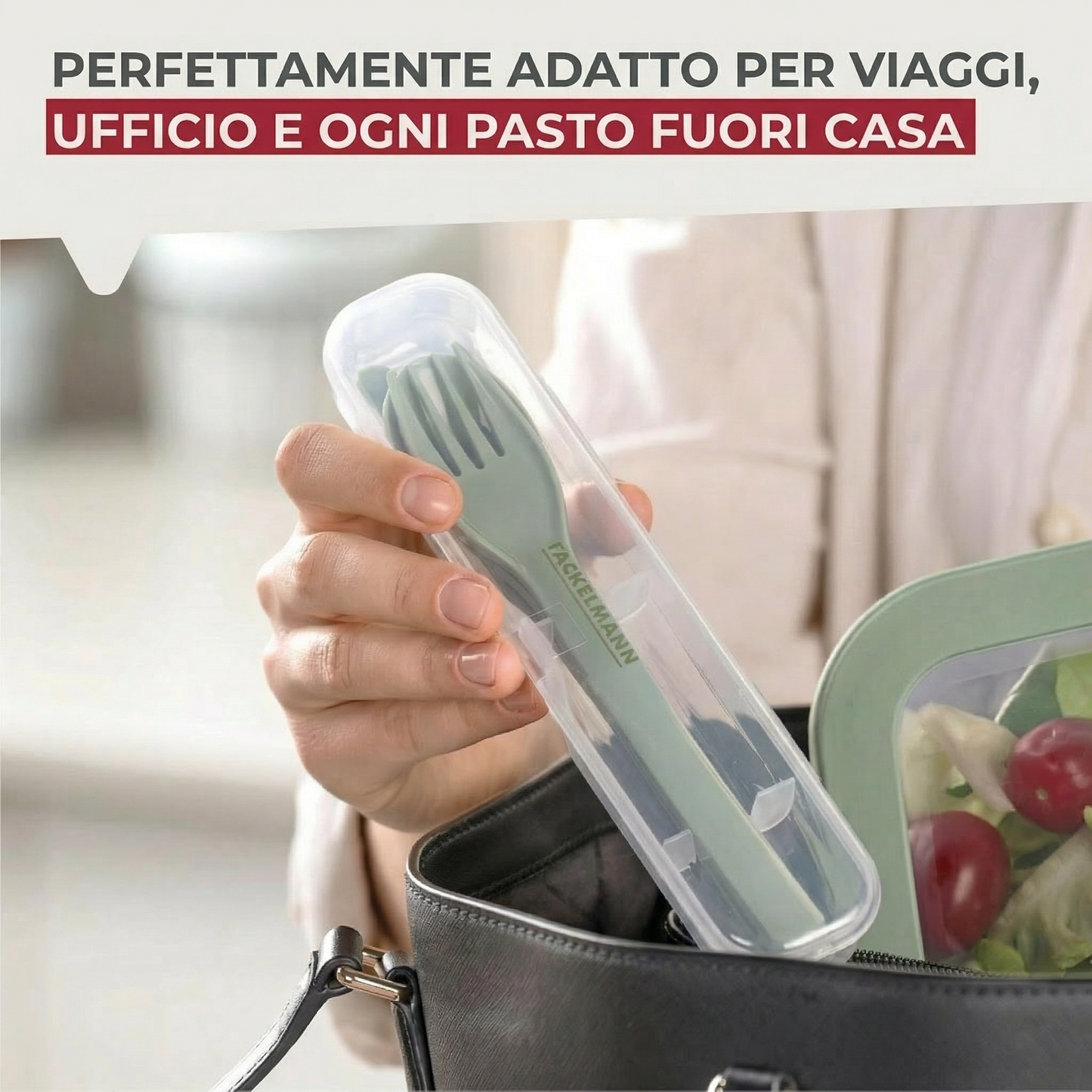 Set posate con custodia