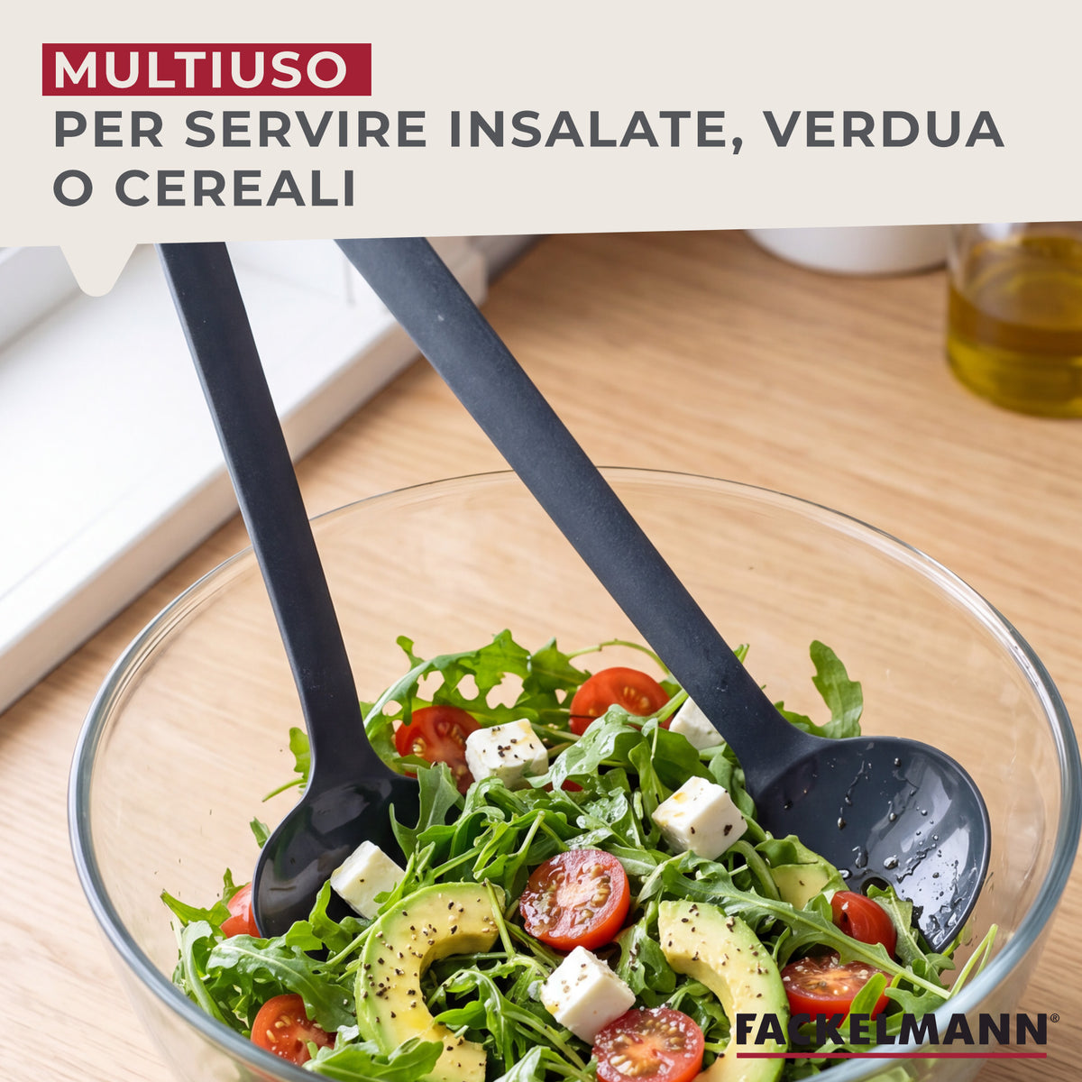 Posate da Insalata  – Posate da Servizio per Insalate, Verdure e Contorni