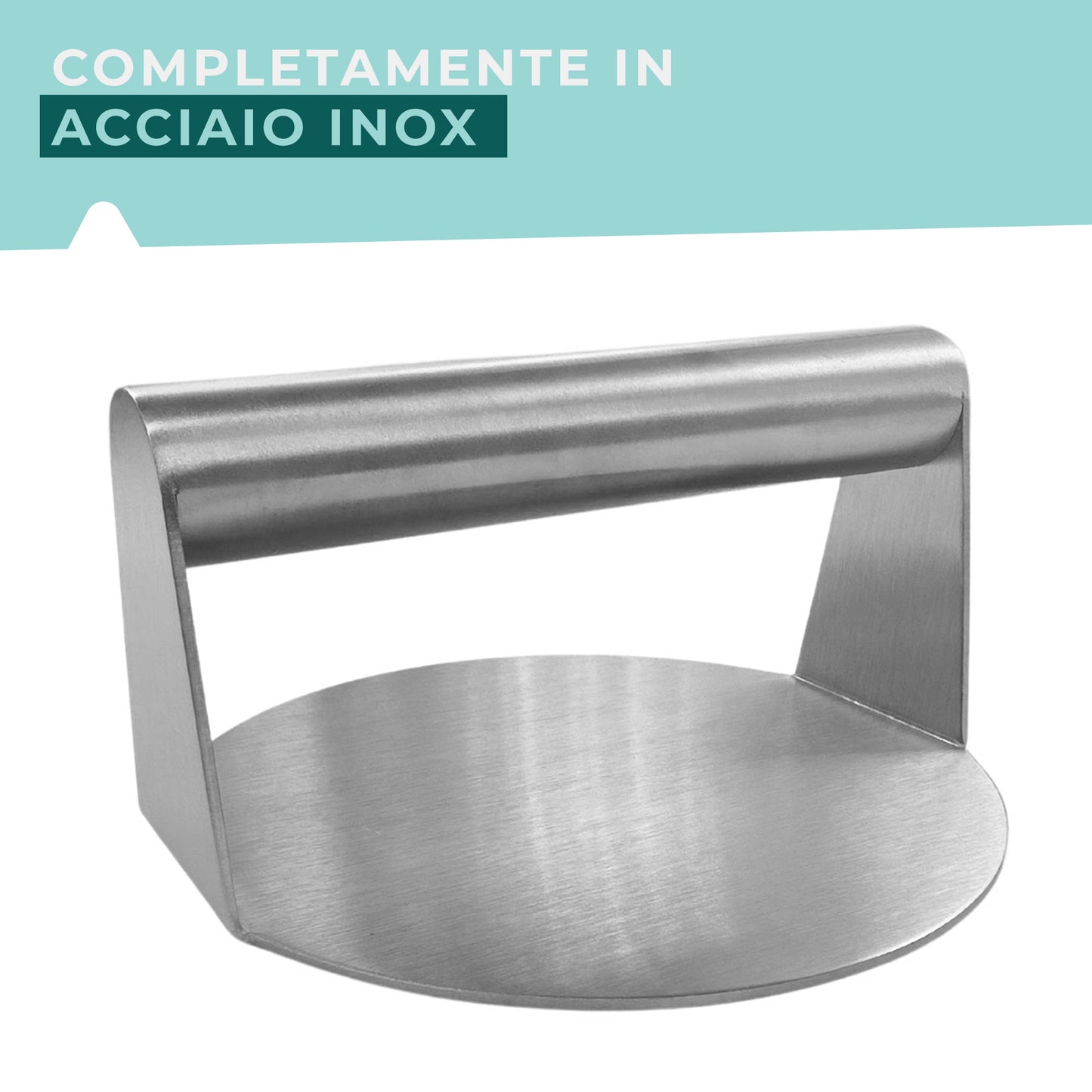 Pressa per hamburger, Ø14x10 cm