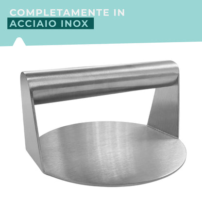 Pressa per hamburger, Ø14x10 cm