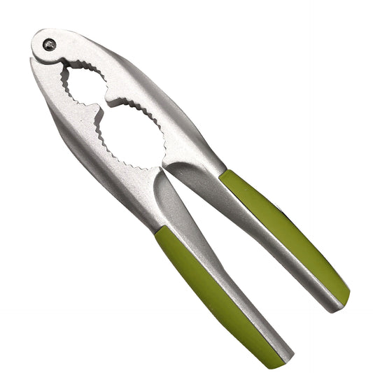 Schiaccianoci in alluminio con impugnatura antiscivolo Soft Grip