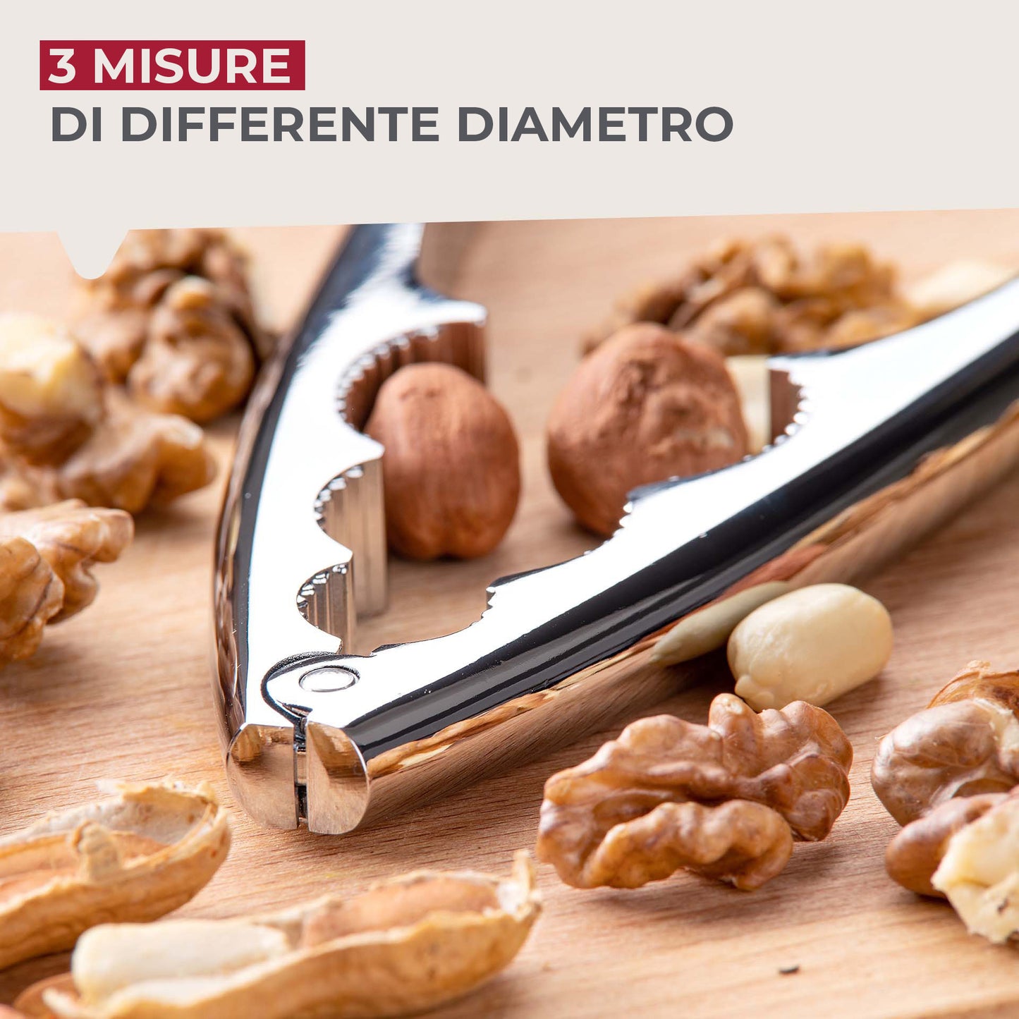 Schiaccianoci per frutta a guscio