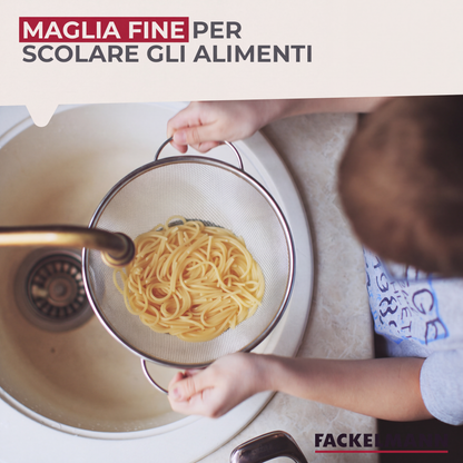 Colapasta in rete acciaio inox, Ø25cm