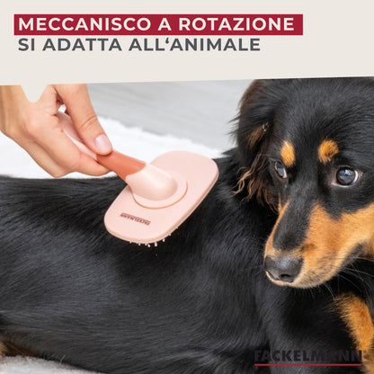 Set Spazzola cani e gatti, Guanto levapeli