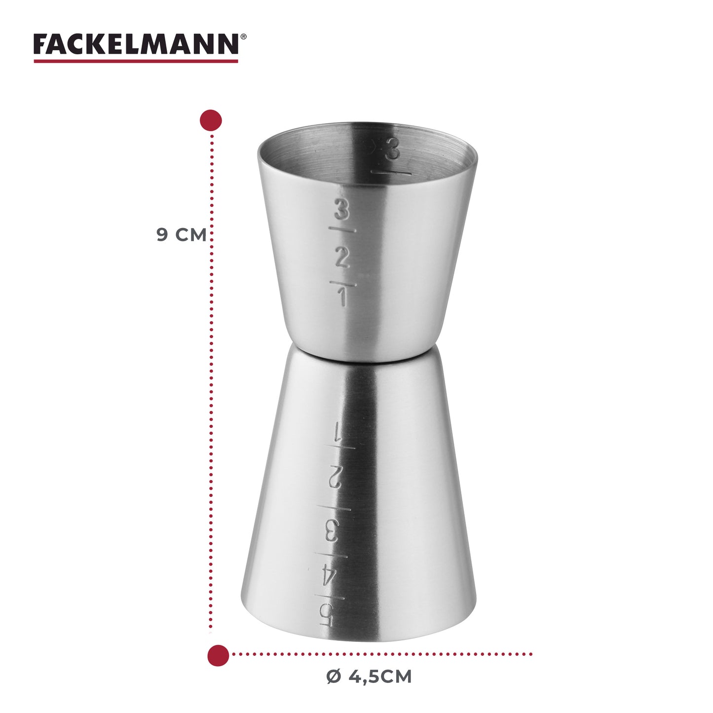 Set per Cocktail, miscelatore shaker, misurino dosatore e forma ghiaccio