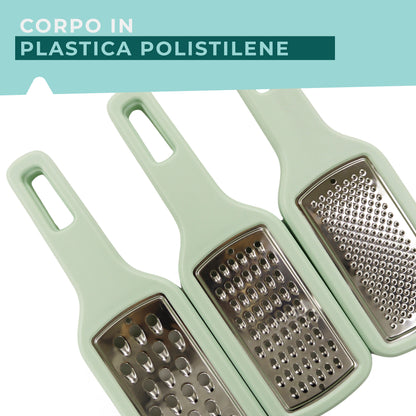 Set di 3 Grattugie, Linea Ocean