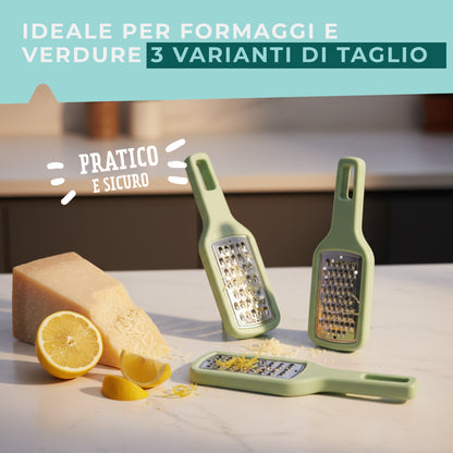 Set di 3 Grattugie, Linea Ocean
