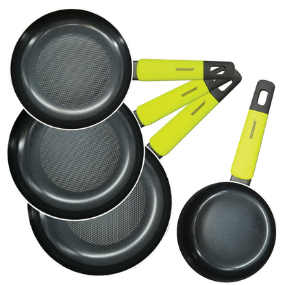 Set Padelle e Casseruola, Linea Oliva