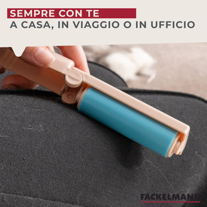 Set animali rimozione peli, guanto e rullo