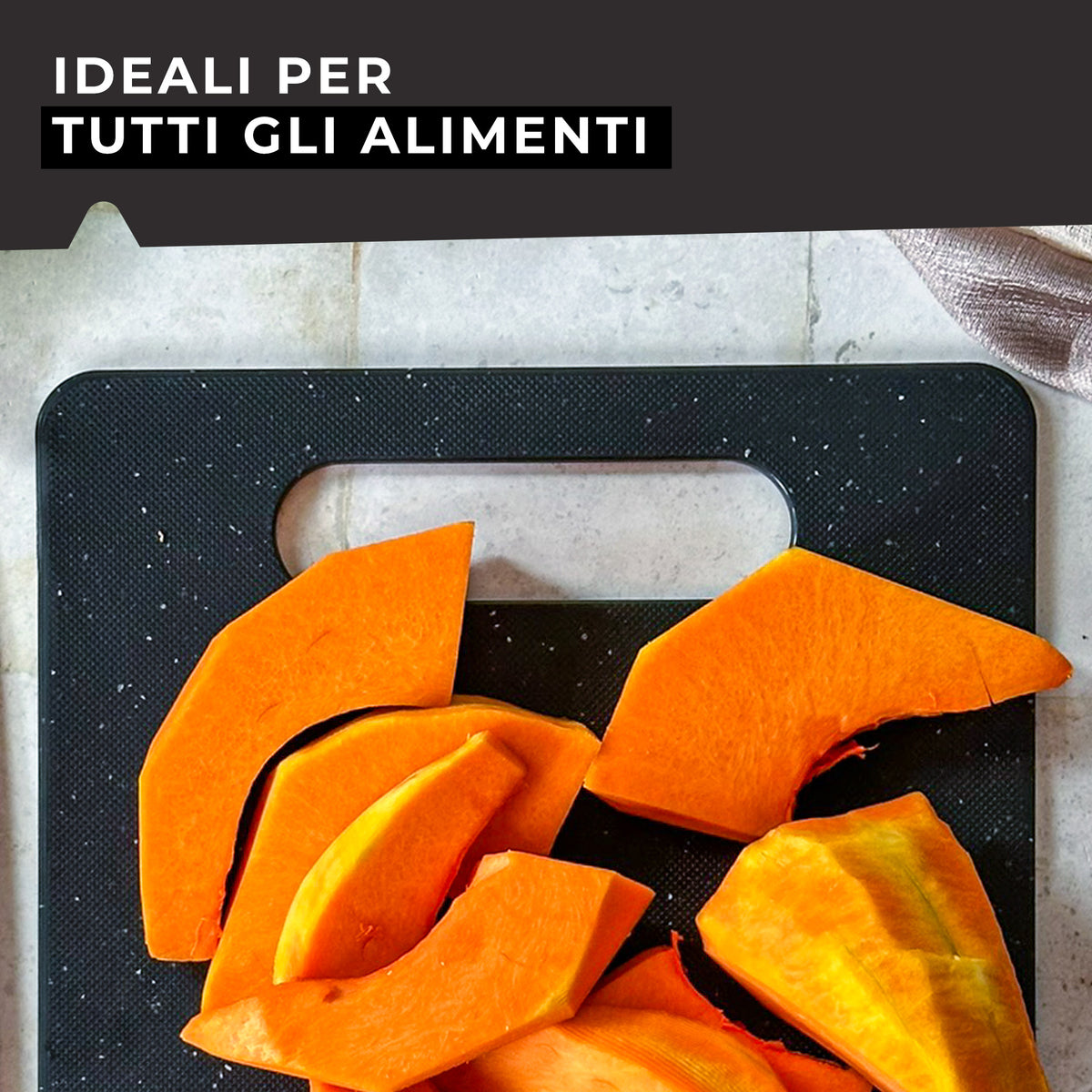 Set 3 Taglieri da Cucina Effetto Granito – Antiscivolo