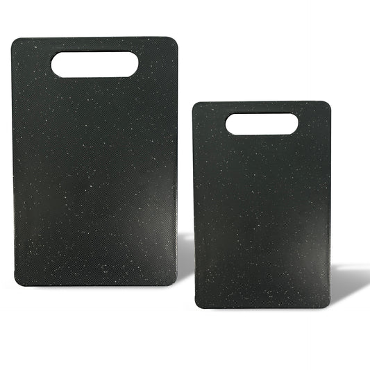 Set 2 Taglieri da Cucina Effetto Granito – Antiscivolo - 34,5 x 24 cm e 30 x 20 cm
