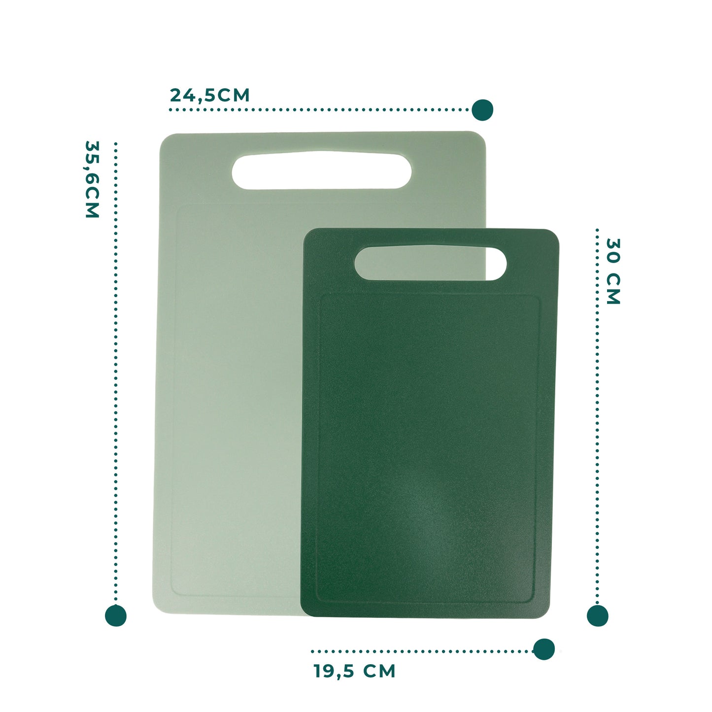 Set di 2 Taglieri da cucina, Linea Ocean