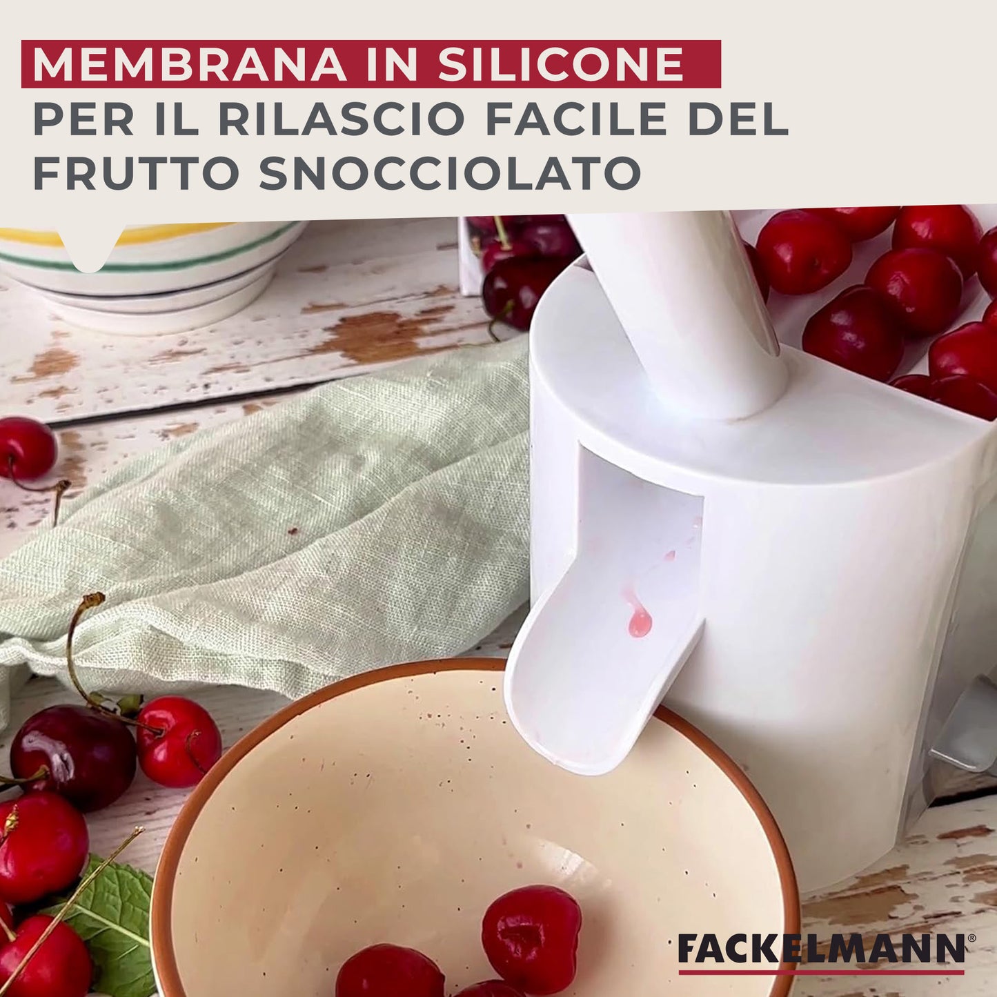 Snocciolatore per ciliegie