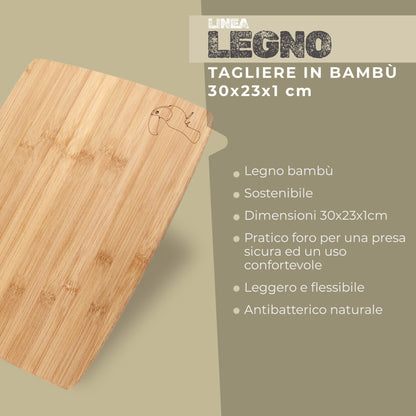 Tagliere in bamboo, 30cm