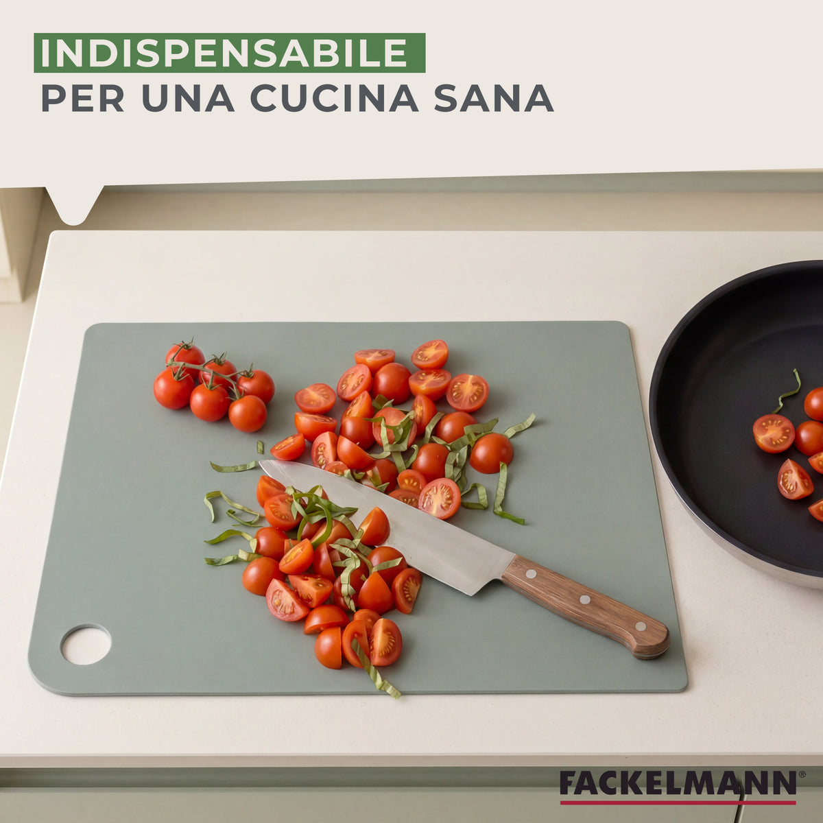 Tagliere Flessibile 2 in 1 25x35 cm in Plastica – Slim, Pieghevole