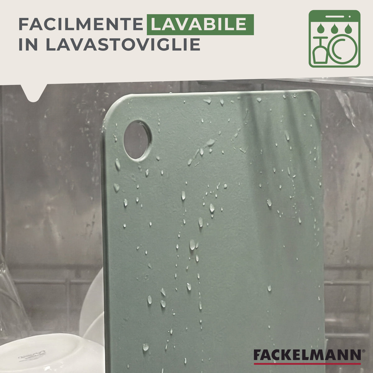 Tagliere Flessibile 2 in 1, 20x28 cm in Plastica PE – Slim, Pieghevole