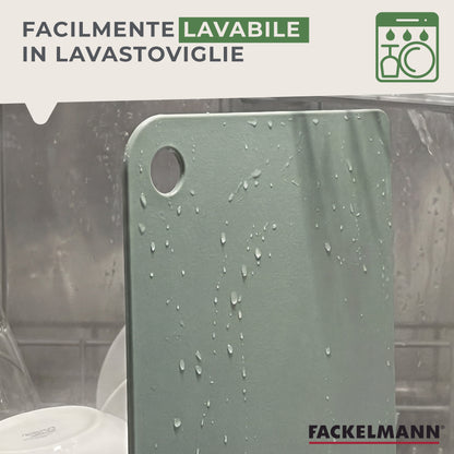 Tagliere Flessibile 2 in 1, 20x28 cm in Plastica PE – Slim, Pieghevole