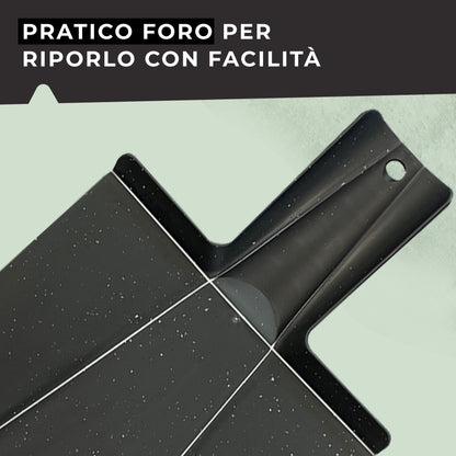 Tagliere pieghevole da cucina, 38,5 x 21 cm