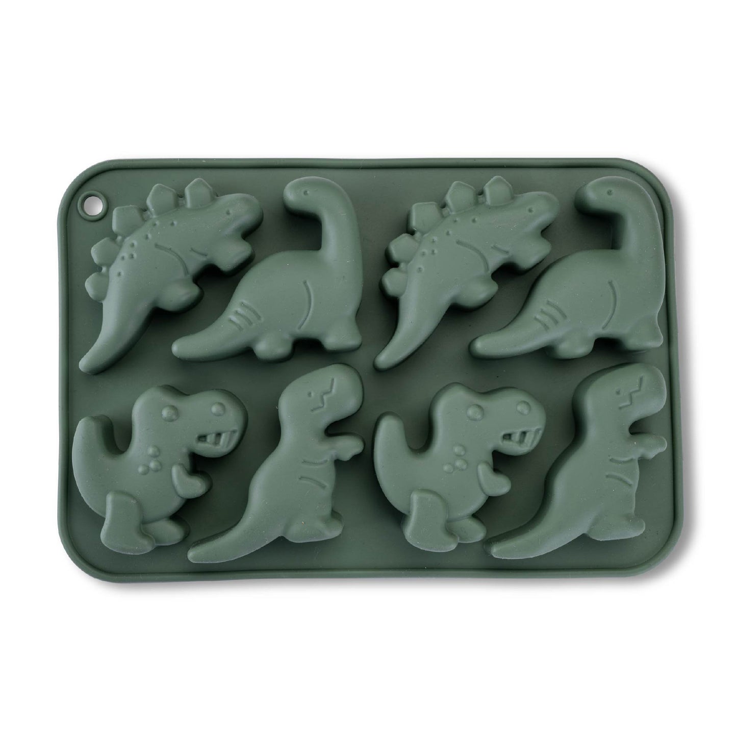 Stampo per cubetti di ghiaccio, design dinosauro