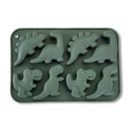 Stampo per cubetti di ghiaccio, design dinosauro