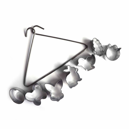 Set 7 formine per biscotti Pasqua