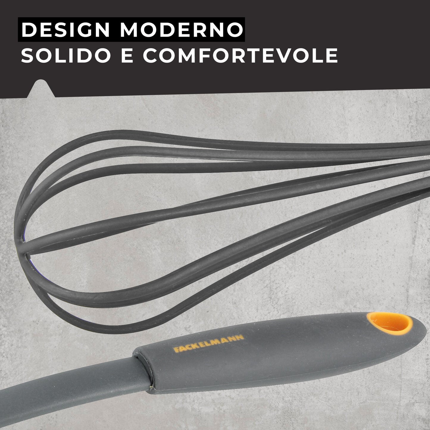 Frusta da cucina in nylon, Linea Soft Collection, Fackelmann