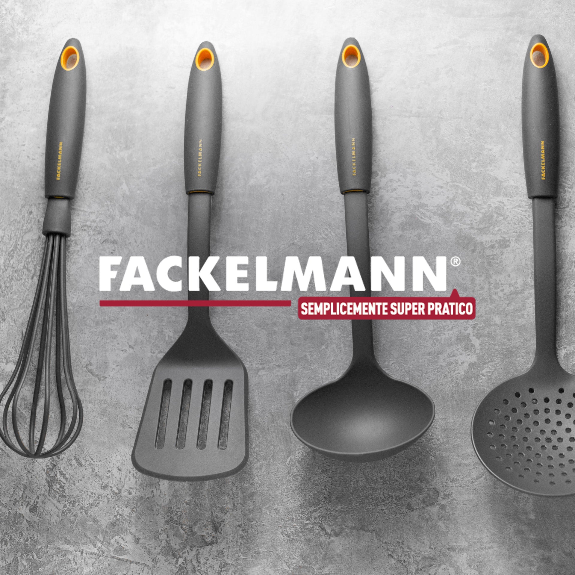 Fackelmann, frusta con parte funzionale in acciaio inox e silicone Fackelmann, frusta con parte funzionale in acciaio inox e silicone