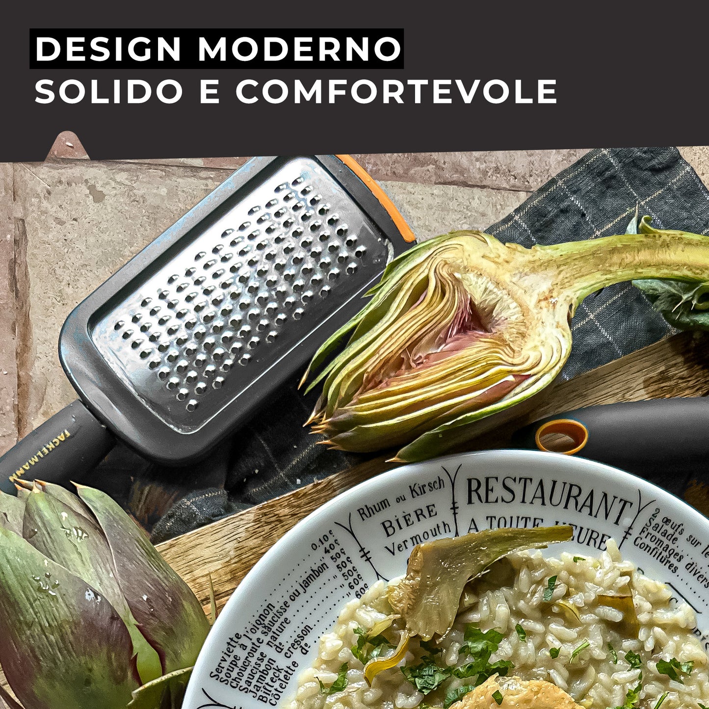 Grattugia da cucina, Linea Soft Collection, Fackelmann