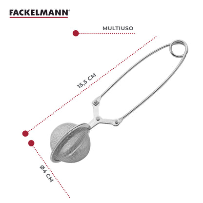 Infusore Ø4cm piccolo a molla, acciaio inossidabile
