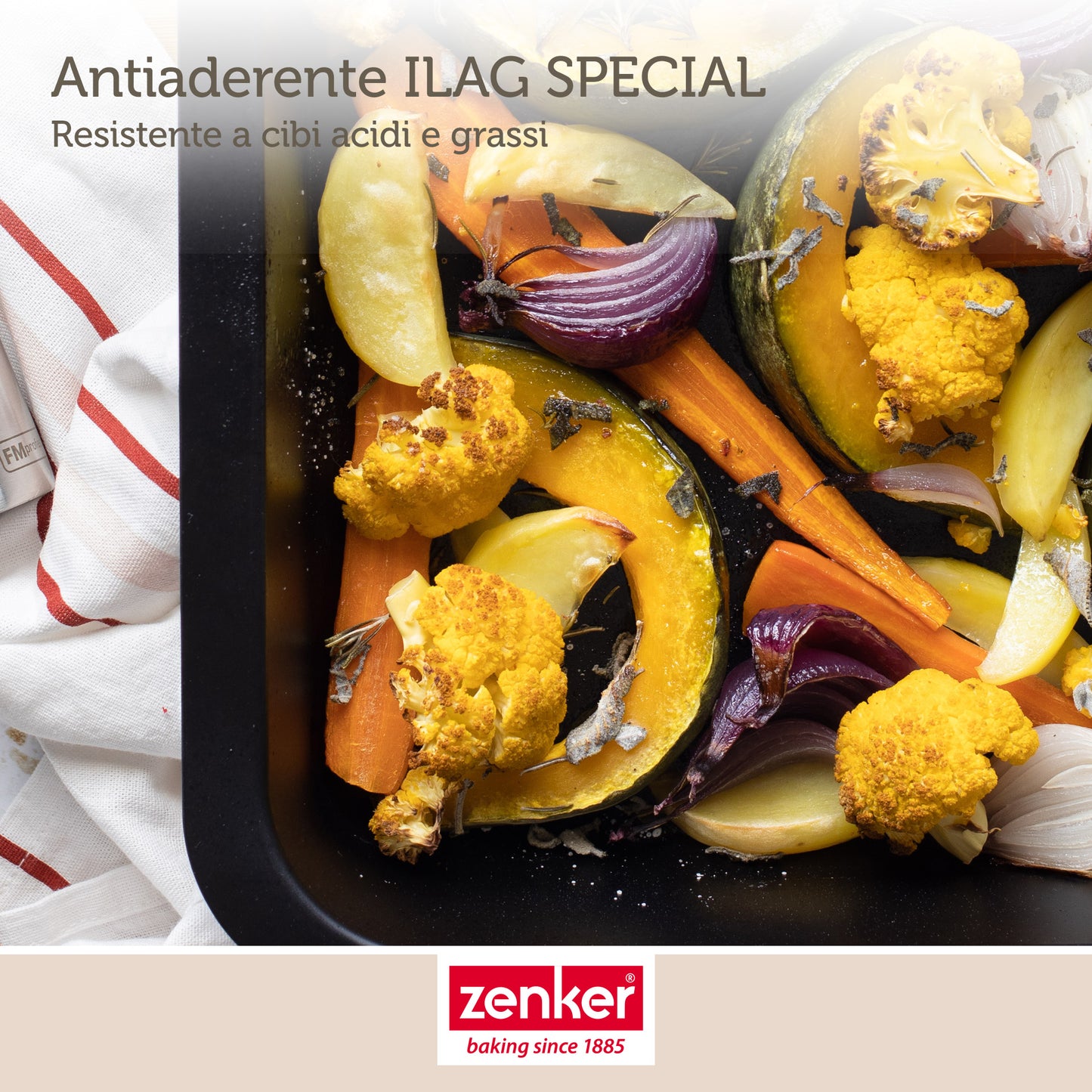 Lasagnera, Linea Merry Christmas, dimensioni 36,5 x 27 x 5 cm