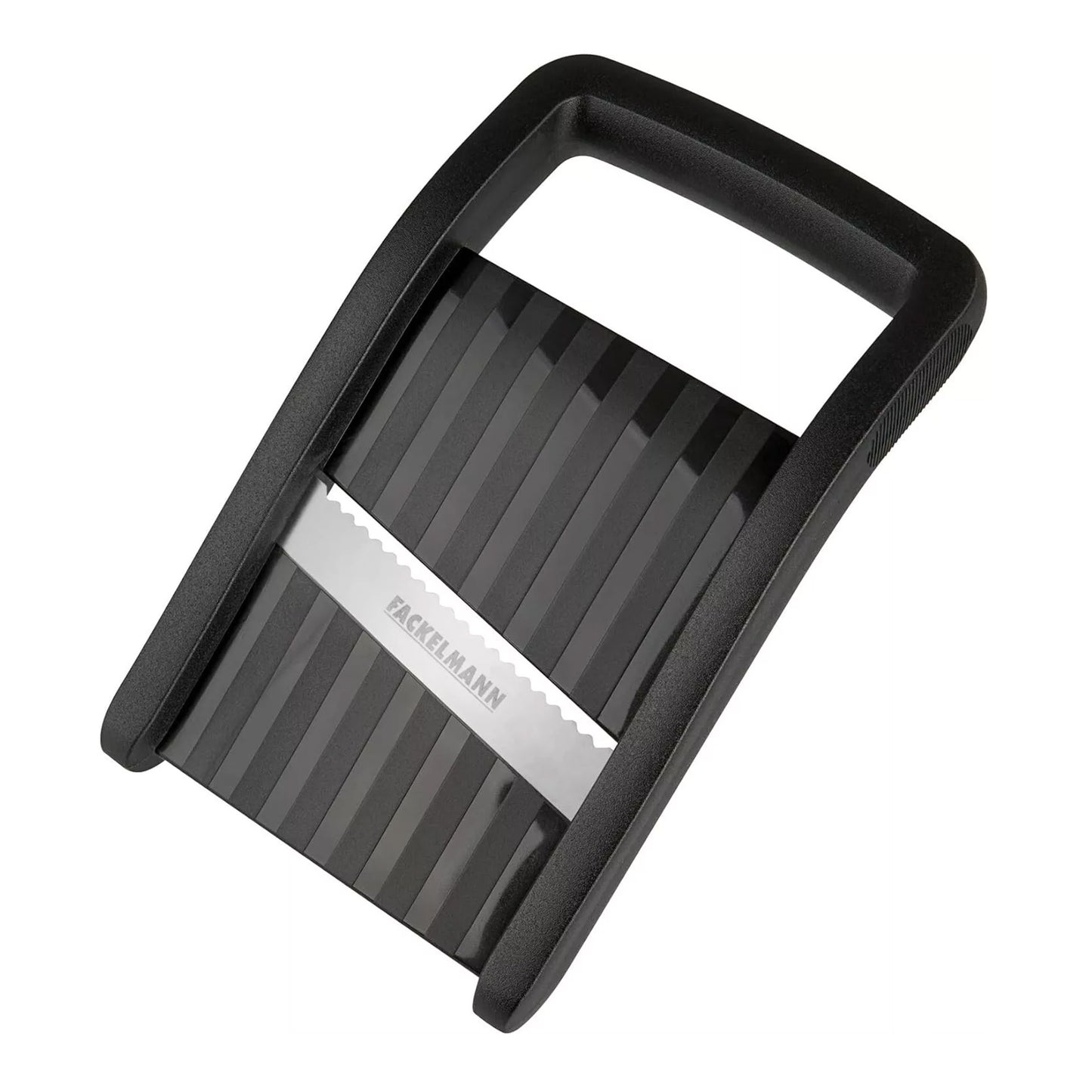 Affetta verdure mandolina compatta con lama ondulata scanalata