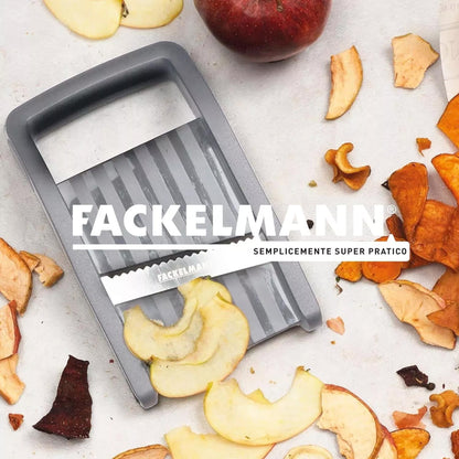 Affetta verdure mandolina compatta con lama ondulata scanalata