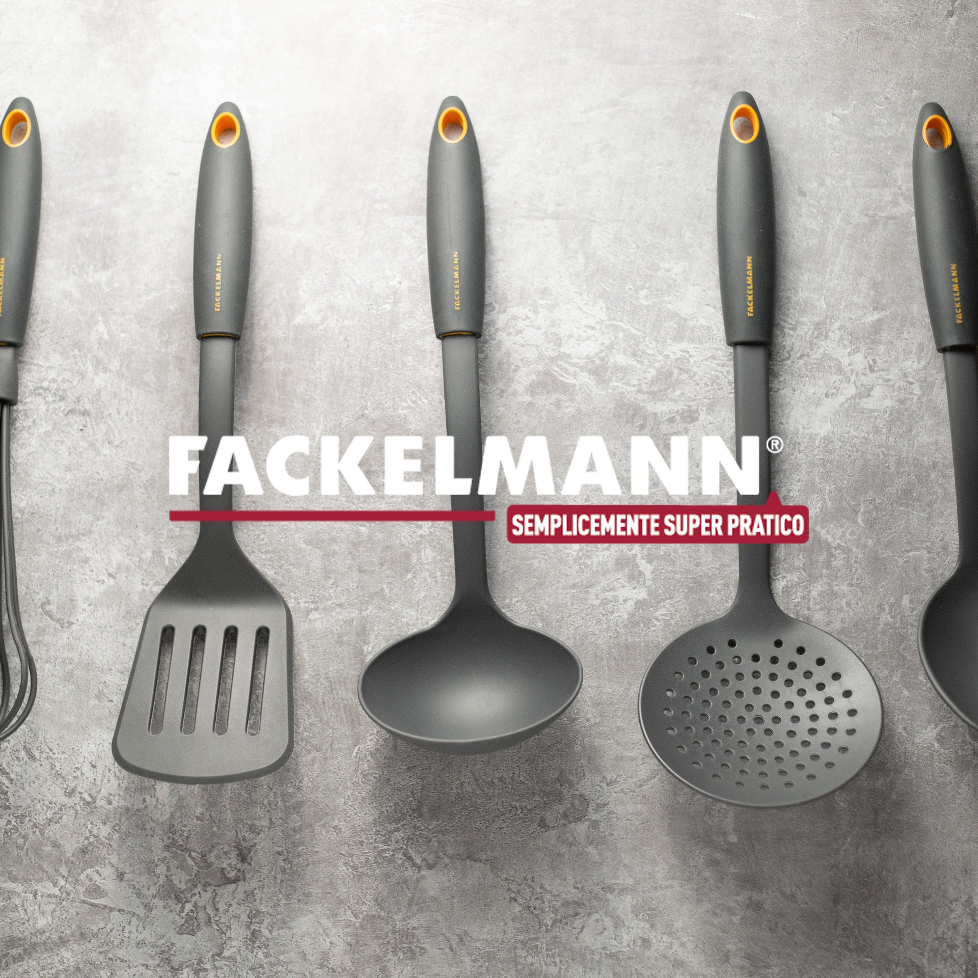 Chef Craft Mestolo da cucina in silicone premium, 28,6 cm, grigio Chef Craft Mestolo da cucina in silicone premium, 28,6 cm, grigio