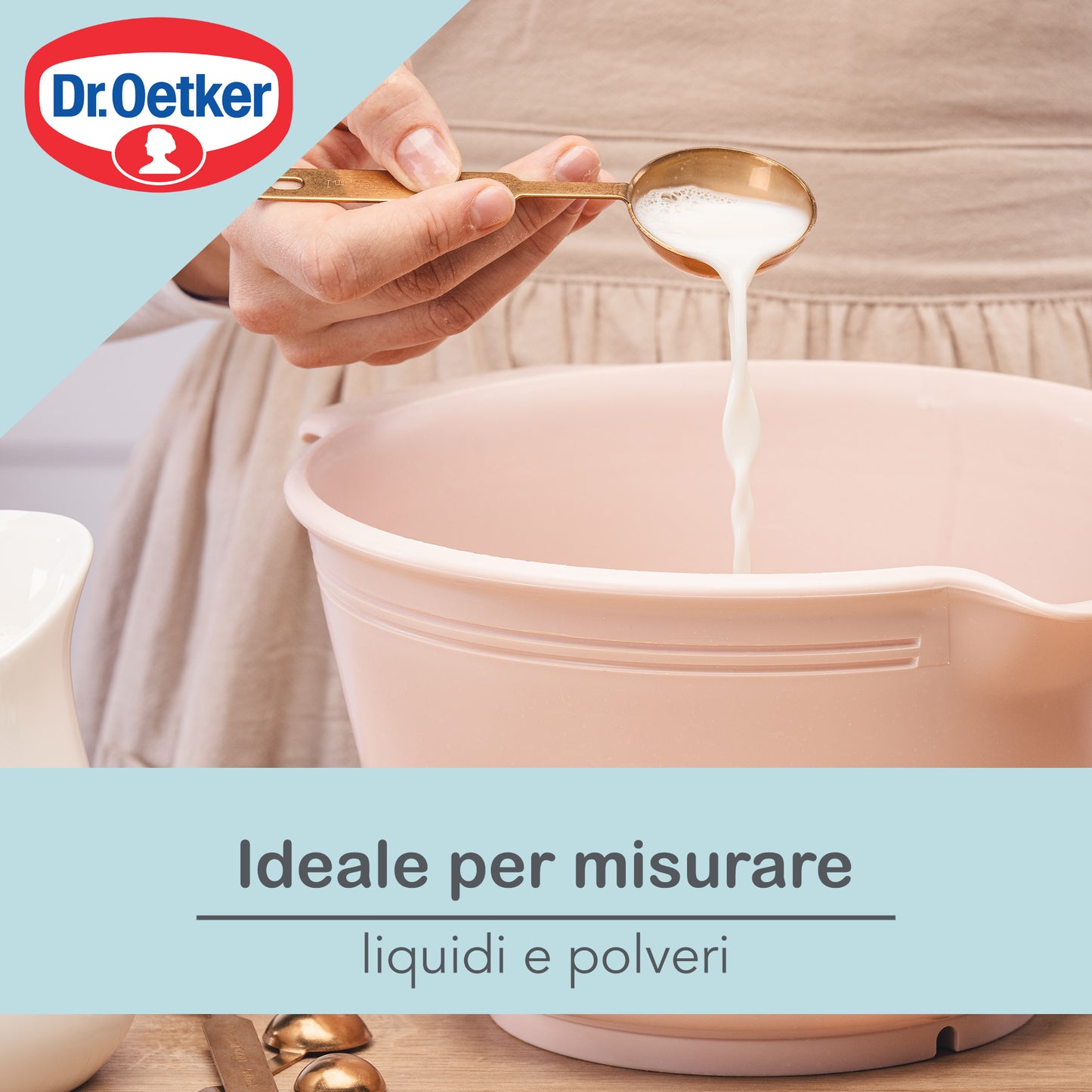 Cucchiai dosatori, 4 pezzi, Linea Vintage