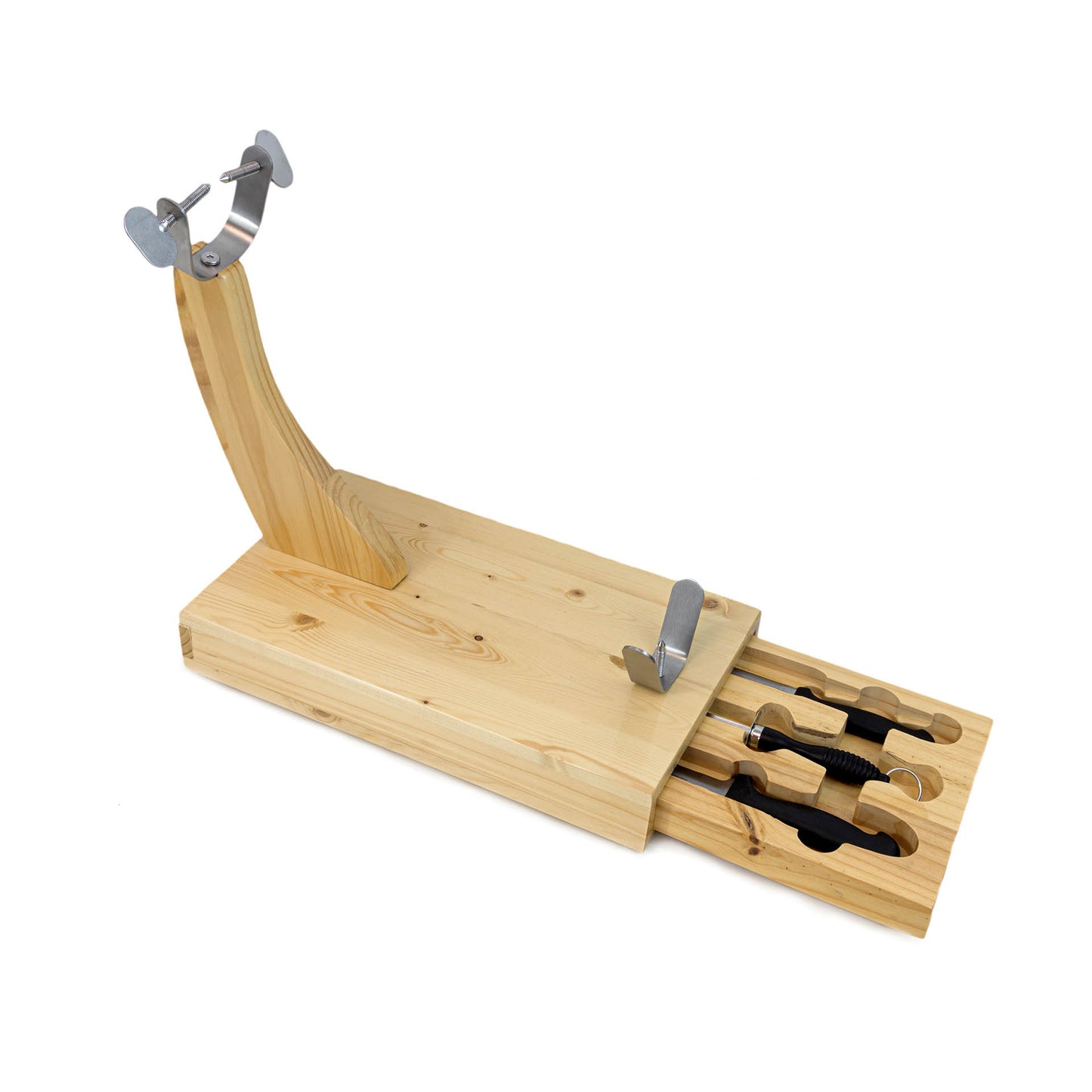 Morsa per porta prosciutto, con cassetto coltelli