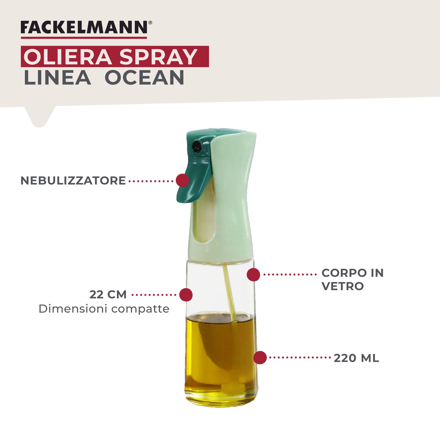 Oliera Spray, Linea Ocean