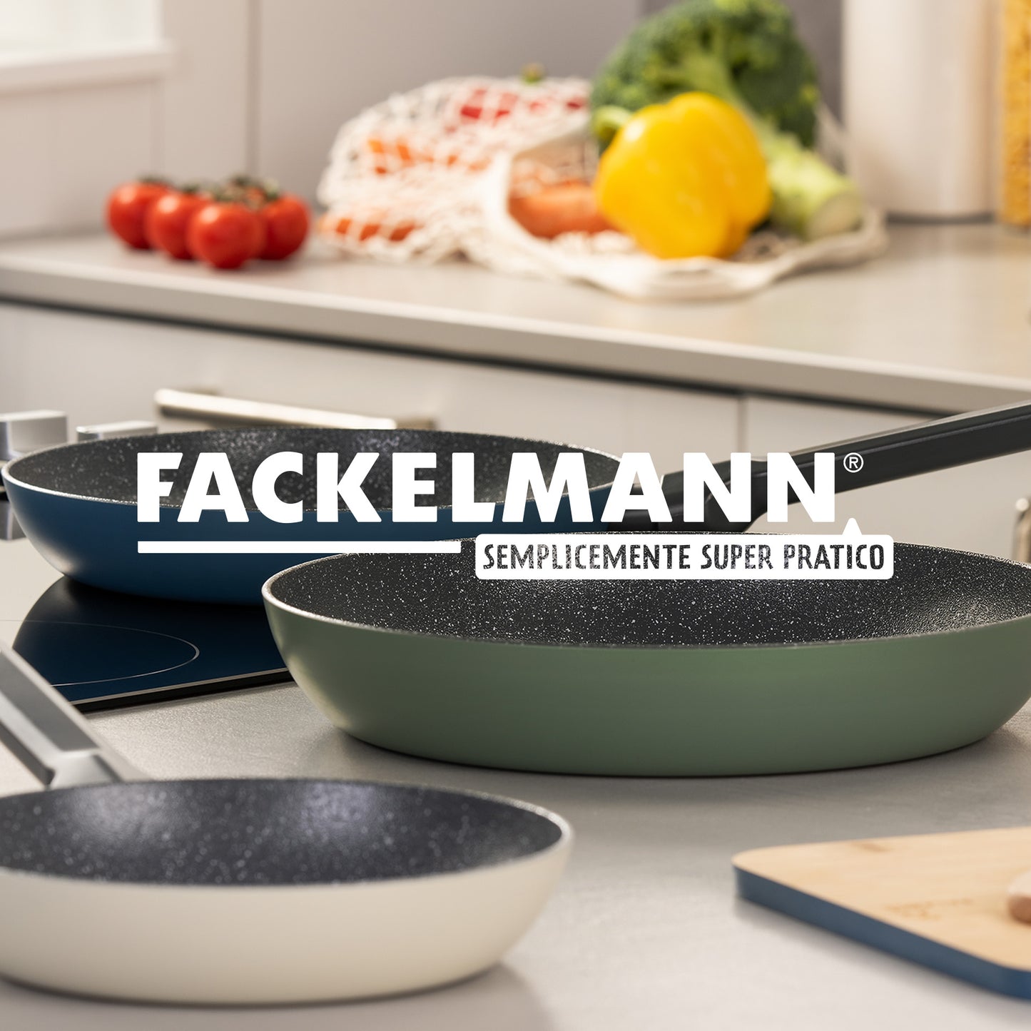 Padella Balance Ø 20 cm - Alluminio riciclato, rivestimento antiaderente in ceramica, senza PFAS - Adatta all'induzione